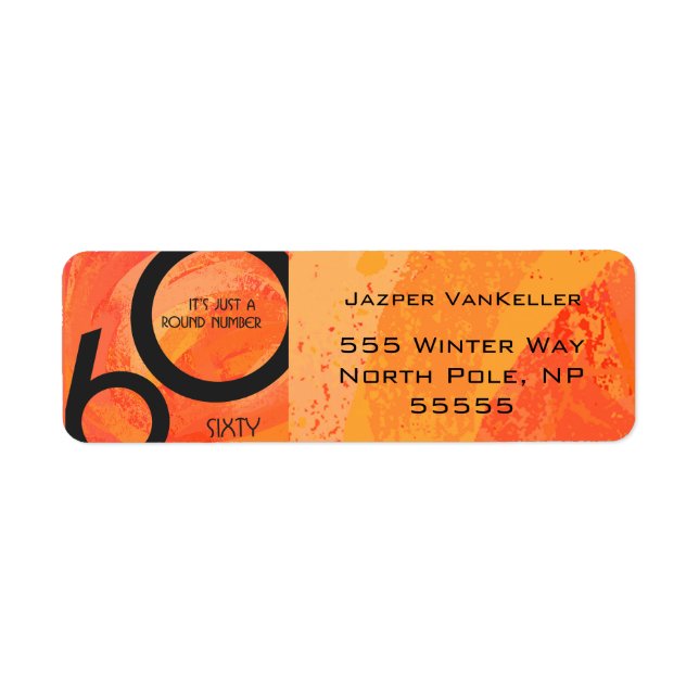 Orange 60 Anniversaire de la Décennie (Devant)