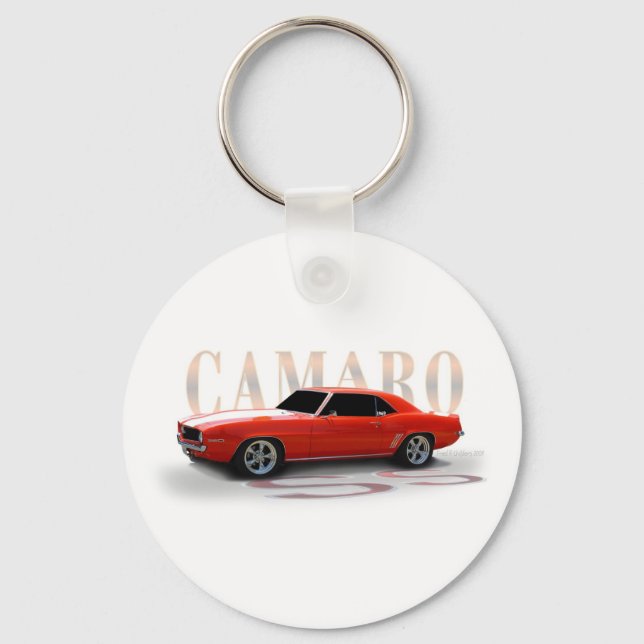 Orange 69 keychain (Front)