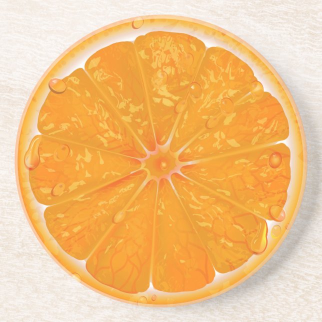 ORANGE 6  COASTER (Front)