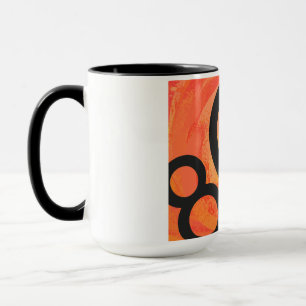 Orange 80 Decade Birthday Mug