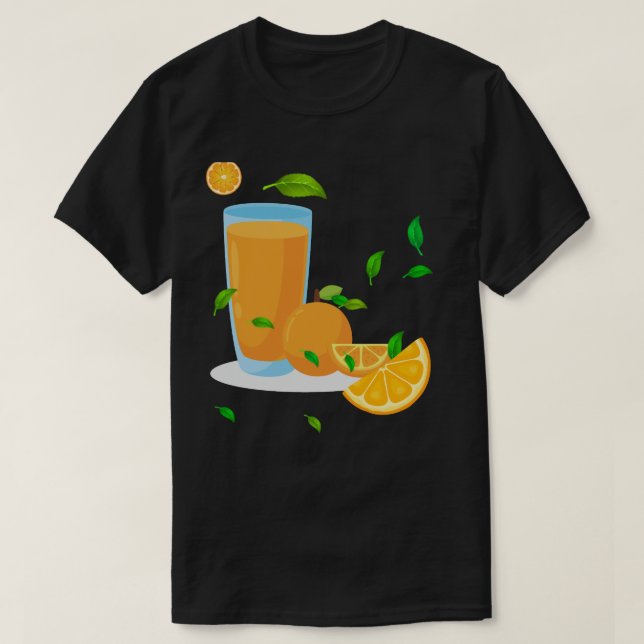 Orange A perfect gift For T-shirt Lovers  (Design Front)