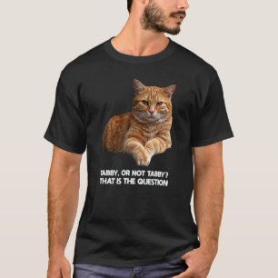 Orange Abby Cat Meme T-Shirt