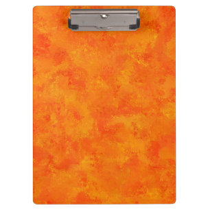 Orange Abstract Pattern  Clipboard