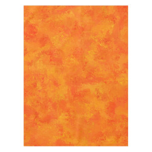 Orange Abstract Pattern  Tablecloth