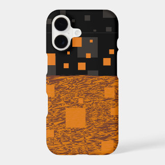 Orange alert float abstract Halloween black box Ca