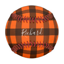 Orange and Black Checker
