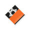 Orange and Black Star of David Bar Mitzvah