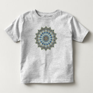 Orange and Blue Mandala Toddler T-shirt