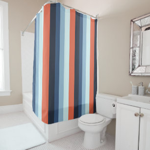 Orange and Blue Stripes