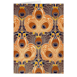 Orange and Blue Vintage