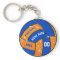 Orange and Blue Volleyball Team Gifts Personalized
