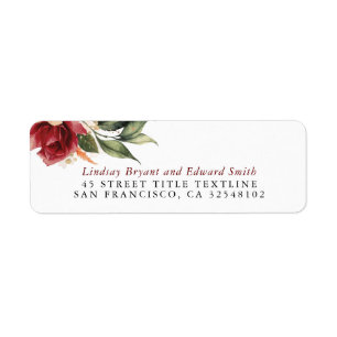 Orange and Burgundy Red Fall Party