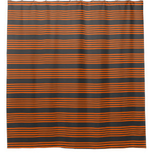 Orange and charcoal five stripes pattern