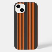 Orange and charcoal five stripes pattern