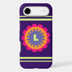 orange and pink floral shapes illustration