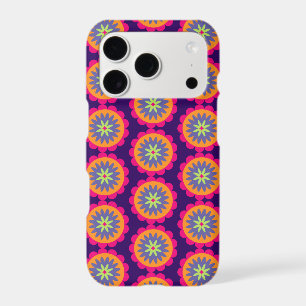 orange and pink floral shapes illustration