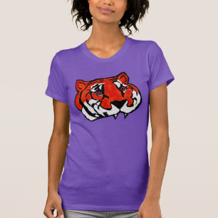 ORANGE AND PURPLE TIGER T-Shirt