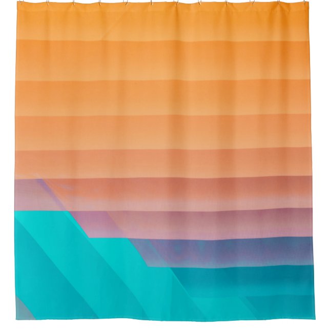 Orange and teal illustration (Front)