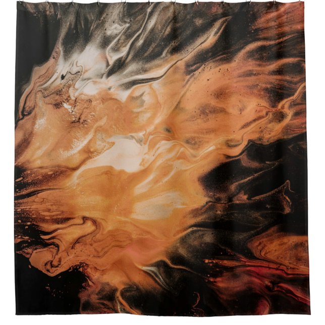 Orange and white smoke (Front)