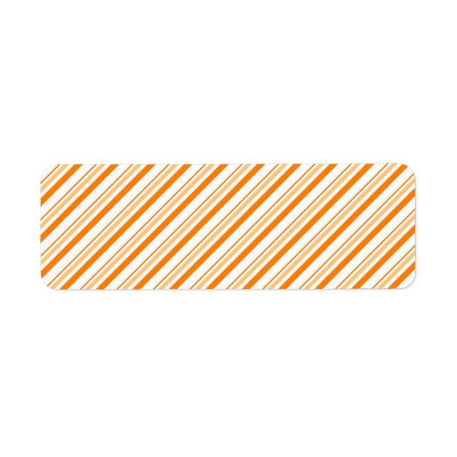 Orange and White Striped (Front)