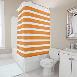 Orange and white stripes