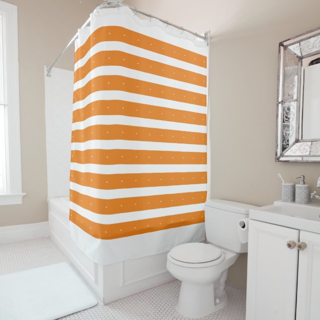 Orange and white stripes (In Situ)