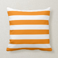 Orange and White Stripes
