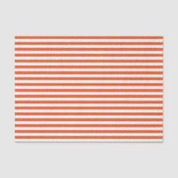 Orange and White Stripes