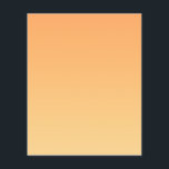 Orange and Yellow Gradient Background Flyer<br><div class="desc">An orange and yellow gradient.</div>