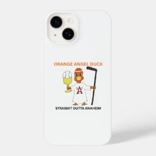 Orange Angel Duck Iphone 14 slim fit case