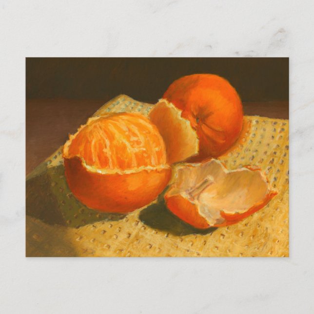 Orange Art Postcard (Front)