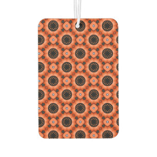 Orange Autumn Flower Air Freshener