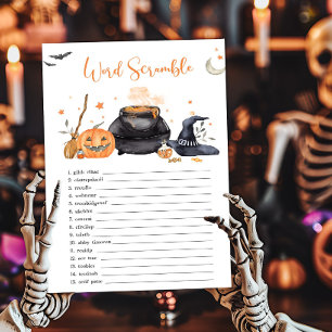 Orange Baby is Brewing Word Scramble Game