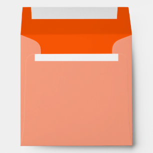 Orange Background Colour Customize This! Envelope