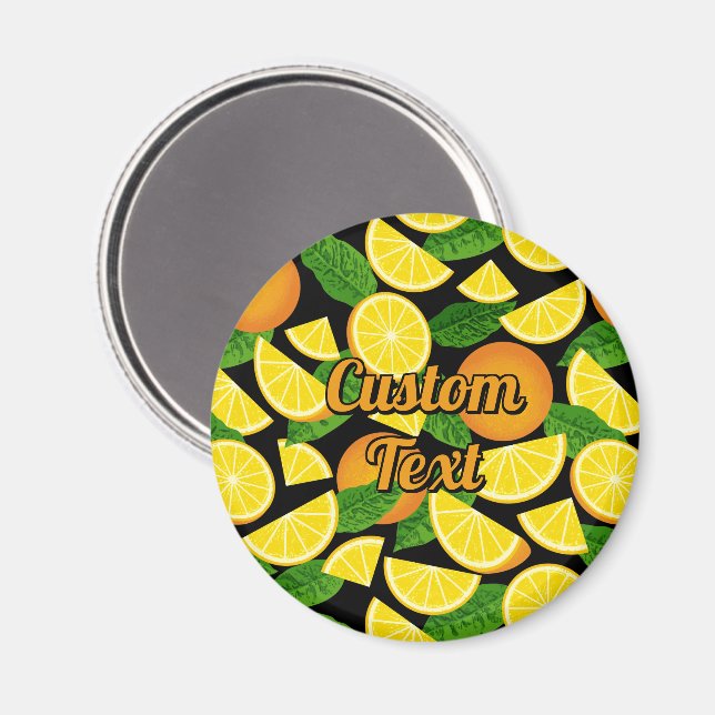 Orange Background Magnet (Front/Back)