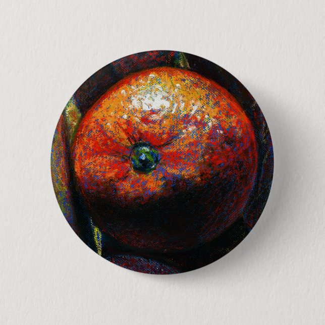 Orange Badge 2 Inch Round Button (Front)