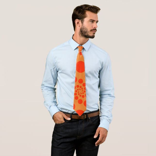 Orange balls tie (In Situ)