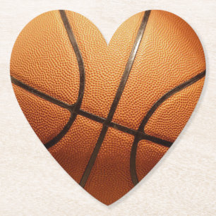 Orange Basketball, Paper Coaster