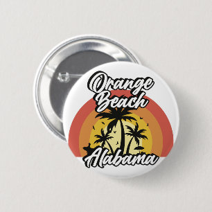 Orange Beach, Alabama 2 Inch Round Button