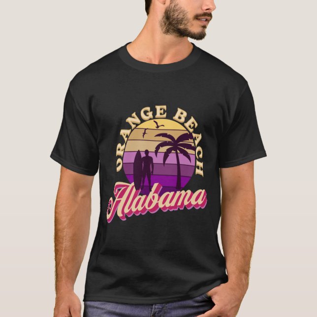 Orange Beach Alabama 2 T-Shirt (Front)