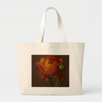 Orange Beauty Large Tote Bag