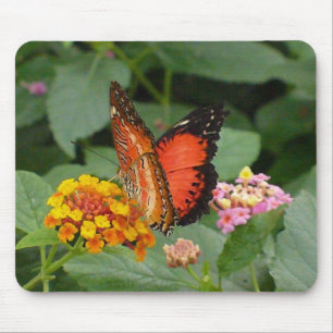 Orange Beauty Mouse Pad