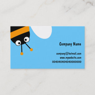 Orange Bee Business Card