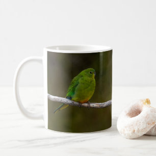 Orange-bellied Parrot Bird Australia Coffee Mug