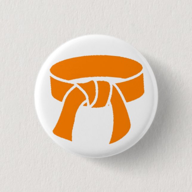 Orange Belt Button (Front)
