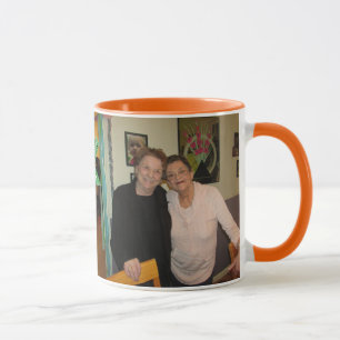 Orange Best Friends Coffee Mug
