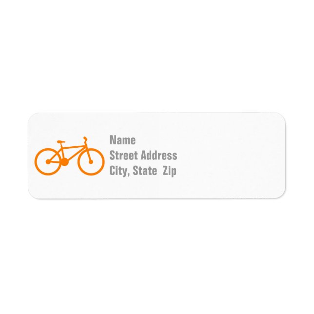 Orange Bicycle (Front)