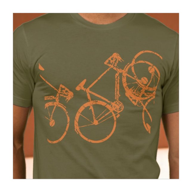 orange-bikes . biking inspired T-Shirt (Creator Uploaded)