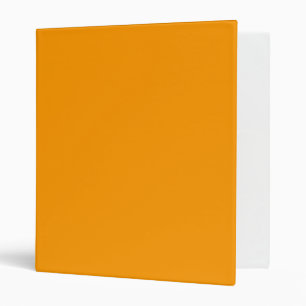 Orange binder