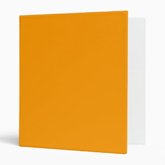 Orange binder